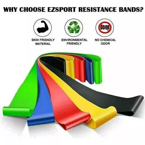 Kit Bandas Elasticas Cerradas X5 + Guía